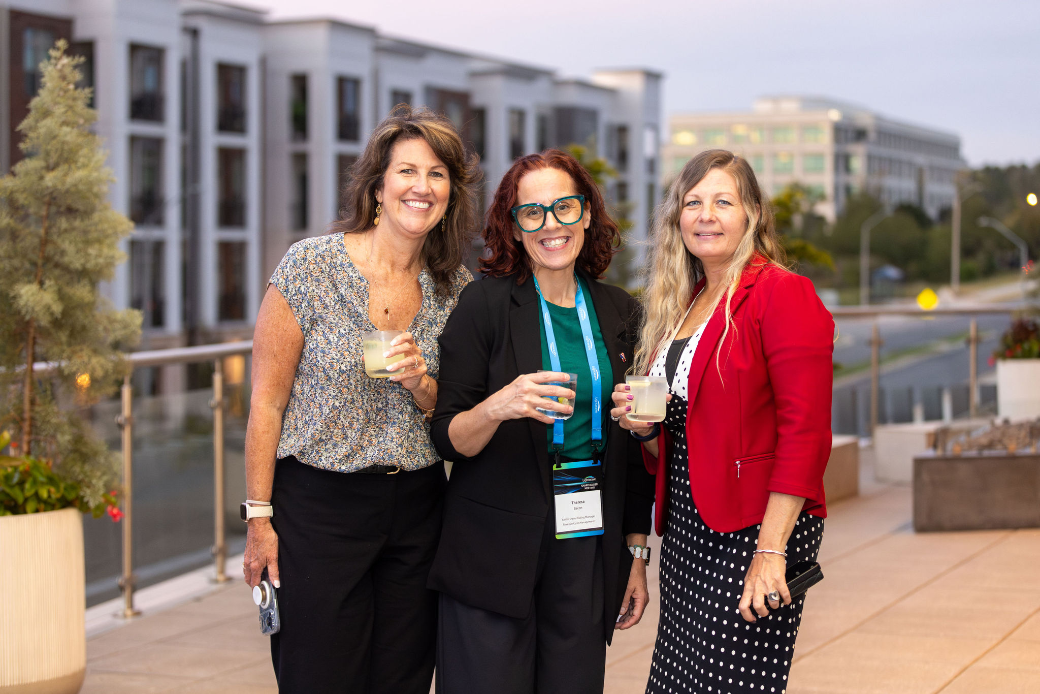 Group photo of dental professionals at a networking event